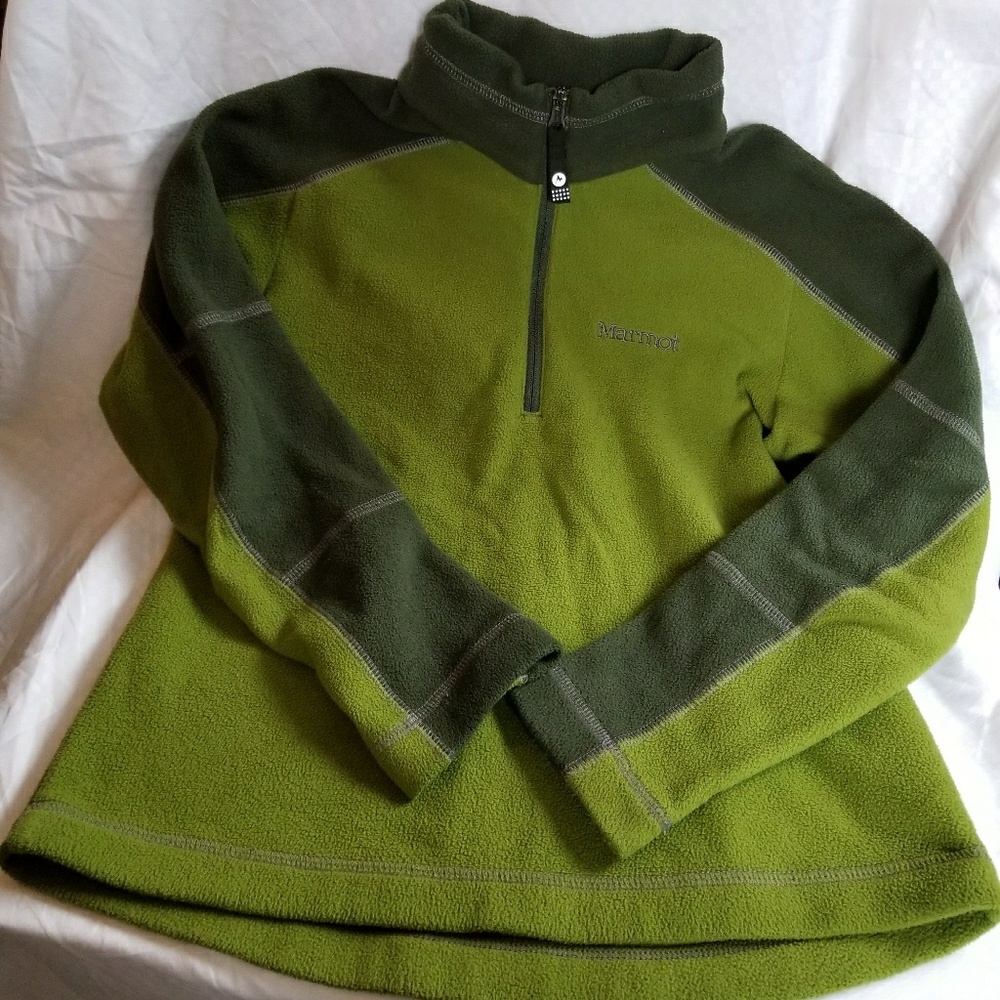 Marmot kids half zip fleece pullover